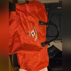 Disney Cruise Line Red Travel Bag